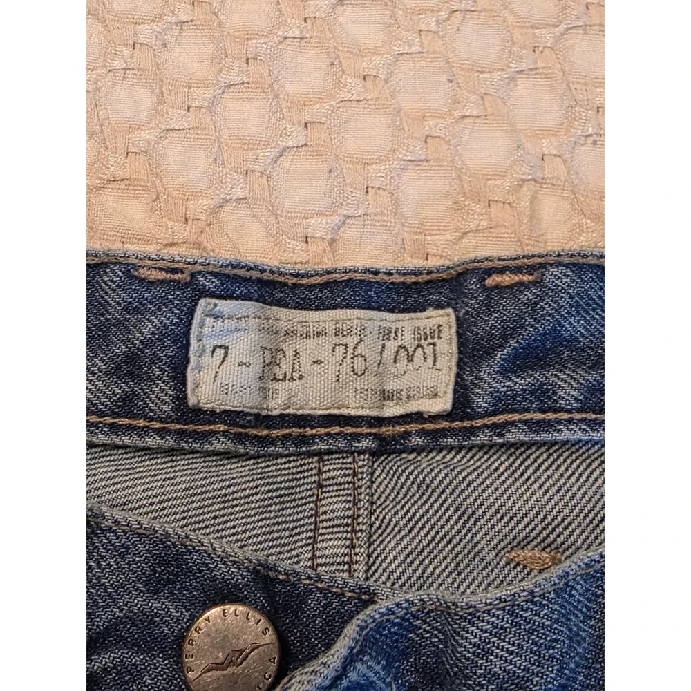 Perry Ellis Jeans Men's 36x32 Blue Excellent Straight‎ Leg Denim